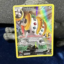 Regigigas XY82 Black Star Promo Ultra Rare Holo Pokemon Card - Image 1
