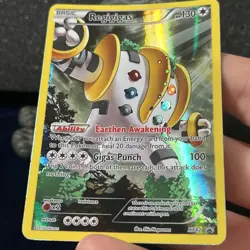 Regigigas XY82 Black Star Promo Ultra Rare Holo Pokemon Card - Image 3