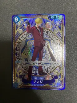 One Piece Card Sanji SEC OP06-119 [SP PAR OP11] Parallel A Fist of Divine Speed - Image 1