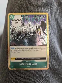 Electrical Luna OP08-036 Two Legends One Piece CCG PACK FRESH Trading Card - Image 1
