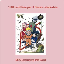 NARUTO Collectible Cards - Earth Scroll 002 SEA English Kayou Box - Image 2