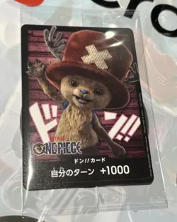 Don!! Tony Tony Chopper Netflix One Piece Card Game Ccg Japanese PSL Live Action - Image 1