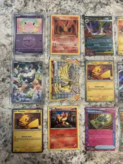 Pokemon Cards Lot of 15 Mixed Holo Cards and Bulk Cards - Image 2