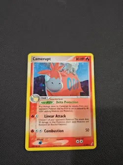 Pokemon Card- Camerupt- EX Crystal Guardians 3/100 Holo Rare - Image 1