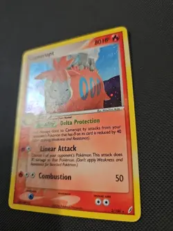 Pokemon Card- Camerupt- EX Crystal Guardians 3/100 Holo Rare - Image 3