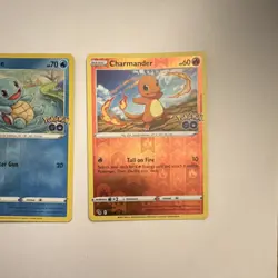 Nintendo Pokemon Bulbasaur Squirtle Charmander Pokemon GO Holo Card Lot - 3 Car… - Image 4