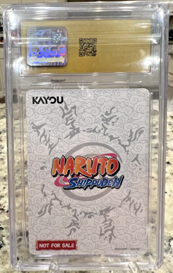 2025 KAYOU NARUTO PROMO CARDS, PSA MAGAZINE NARUTO UZUMAKI CGC 10 PERFECT - Image 2