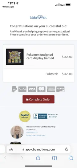 Authentic Pokemon TCG Card Display Frame Charmander Pikachu Bulbasaur Squirtle - Image 2