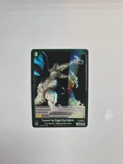 Godzilla Card Game - Thousand-Year Dragon King Ghidorah (R) - EBP03-066 HOLO - Image 1
