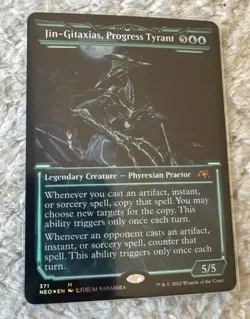 Mint/Near-Mint, English - 1 x MTG Jin-Gitaxias, Progress Tyrant - Foil - Image 1
