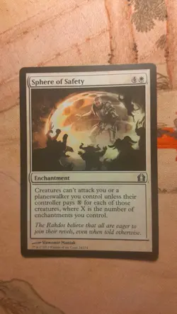 Sphere of Safety - mtg - NM - Image 1