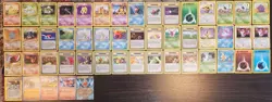 Pokemon Lot 50 Cards Base Jungle Fossil Base 2 Team Rocket Gym e Reader Vintage - Image 2