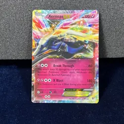 Xerneas EX 97/146 XY Base Ultra Rare Holo Pokemon Card - Image 1