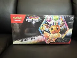 Pokemon TCG Scarlet & Violet Prismatic Evolutions Sealed Surprise Box - Image 1