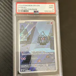 Pokemon - Duskull 068/064 - Illustration Rare - Shrouded Fable - PSA 9 - EN - Image 1