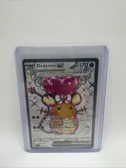 Pokemon TCG Dedenne EX 239/193 Paldea Evolved Ultra Rare Full Art Holo - Image 1