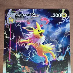 Pokemon TCG Jolteon VMAX SWSH184 JUMBO Promo Card – Oversized - Image 3