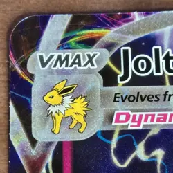 Pokemon TCG Jolteon VMAX SWSH184 JUMBO Promo Card – Oversized - Image 4