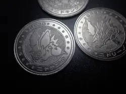 Pokemon Card Meiji Promo Metal Battle Coin x3 Nidoking Nidorina Nidoran #6315 - Image 5