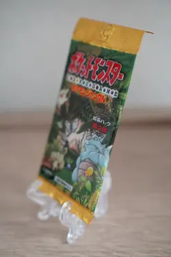 Holo Guaranteed Pokemon Jungle Japanese Booster Pack Factory Sealed Vintage - Image 3