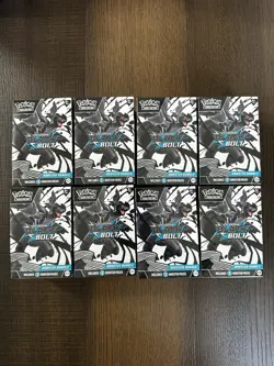 Pokemon TCG Scarlet & Violet: Black Bolt Booster Bundle Lot Of x8 - New & Sealed - Image 1