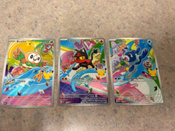 Pokemon TCG First Partner Illustration Collection Alola: Rowlet, Litten, Popplio - Image 1