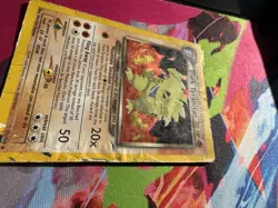 Dark Tyranitar 11/105 Neo Destiny [Rare/Holo] Vintage Pokemon- Damage HP - Image 4