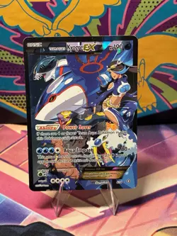 Pokemon TCG Team Aqua's Kyogre-EX Double Crisis - Image 1