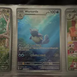 Pokemon TCG Full Art Lot - Meowth #106, Wartortle #171, Kirlia #212 - Image 4
