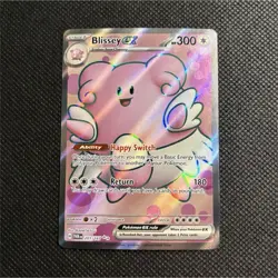 Pokemon Blissey EX Ultra Rare Full Art Holo 201/167 Twilight Masquerade | NM - Image 1