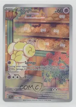Fidough Illustration Rare Pokemon Scarlet & Violet Base Set SV1 #213 - Image 1
