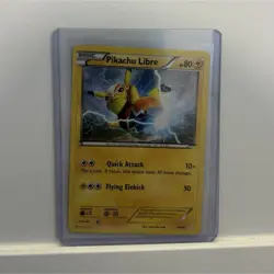 Pokemon Pikachu Libre 14/30 XY Trainer Kit Regular Common 80 HP Quick Attack - Image 1