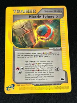 Pokemon Skyridge Miracle Sphere Alpha 81/88 MP - Image 1