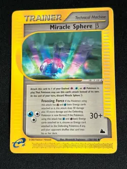 Pokemon Skyridge Miracle Sphere Beta 130/144 NM - Image 1