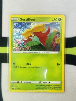 Gossifleur 3/15 Holo Pokemon McDonald’s 2022 Match Battle - Image 1