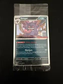 Pokemon Gengar PO “Stamped” GameStop 050/088 Promo Sealed - Image 2