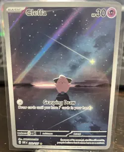 🔥🔥Pokemon Cleffa 202/197 sv03: Obsidian Flames Holo🔥🔥 - Image 1