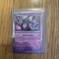 Pokemon TCG Mewtwo Scarlet & Violet-151 150/165 Holo Holo Rare - Image 1