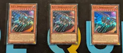 BPRO-EN021 B.E.S. Derringer Core x3 Super Rare 1st Edition YuGiOh Playset - Image 1
