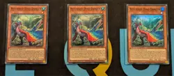 BPRO-EN093 Returned Dino Daneen x3 Super Rare 1st Edition YuGiOh Playset - Image 1