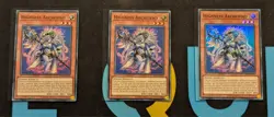 BPRO-EN016 Highness Archfiend x3 Super Rare 1st Edition YuGiOh Playset - Image 1