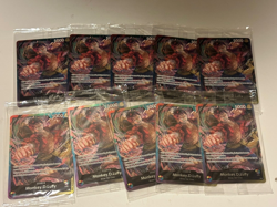 Lot of (10) One Piece English Monkey D. Luffy Foil Promo Cards P-L Battle Kit 2 - Image 1