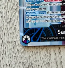 Sanji OP12-041 Alternate Art Leader One Piece Legacy of the Master NM - Image 4