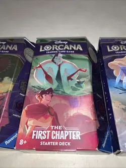 Set of 3 - 1 of Each - Starter Deck The First Chapter Disney Lorcana NEW - Image 3
