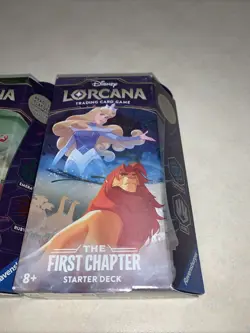 Set of 3 - 1 of Each - Starter Deck The First Chapter Disney Lorcana NEW - Image 4