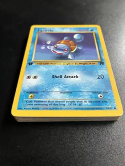 First edition Team Rocket Pokemon Cards Bundle Mixed Conditions 1999 WOTC - Image 1