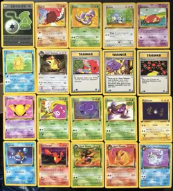 First edition Team Rocket Pokemon Cards Bundle Mixed Conditions 1999 WOTC - Image 2