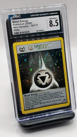 Metal Energy - Pokemon Neo Genesis Holo 19/111, NM/Mint+ (CGC 8.5) - Image 1