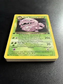 First edition Team Rocket Pokemon Cards Bundle Mixed Conditions 1999 WOTC - Image 1