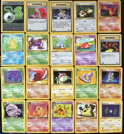 First edition Team Rocket Pokemon Cards Bundle Mixed Conditions 1999 WOTC - Image 2